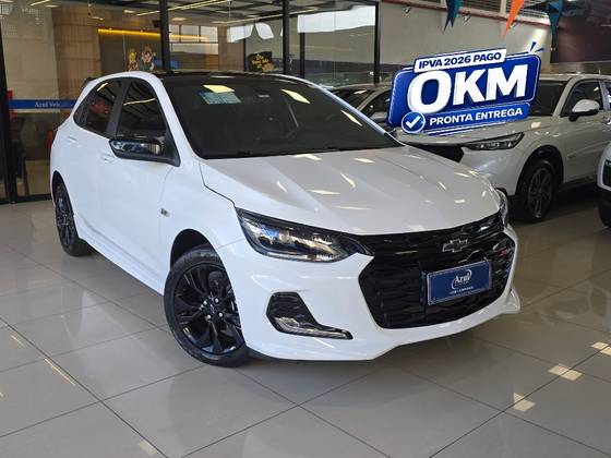 CHEVROLET ONIX 1.0 TURBO FLEX RS AUTOMÁTICO CHEVROLET ONIX 1.0 TURBO FLEX RS AUTOMÁTICO